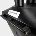 Green Toilet kompostikäymälä kahva musta