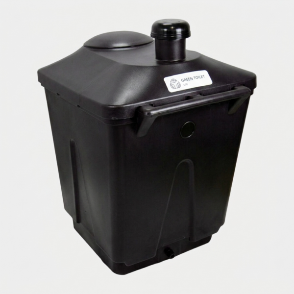 Green Toilet 330 vaihtosäiliö kierräysmateriaali musta
