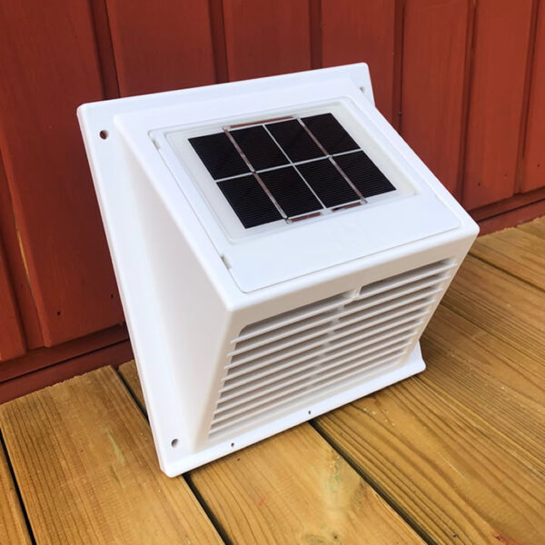 MiniVent solar panel fan, integrated panel 3