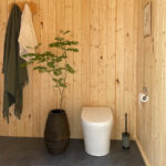 Green Toilet Lux kuivakäymälä posliini-istuimella