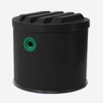 GeoTrap Rasvanerotuskaivo musta runko Pikkuvihrea