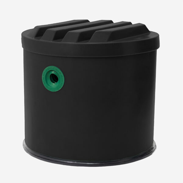 GeoTrap Rasvanerotuskaivo musta runko Pikkuvihrea