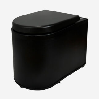 Freezing toilet Ekohytte Black