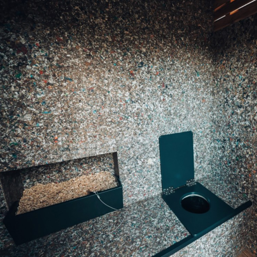 Green Toilets in Czech Republic Biocultus inside