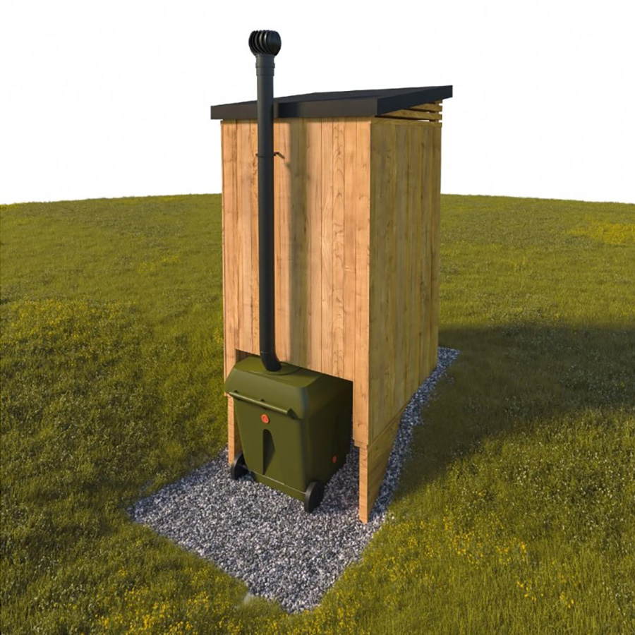 Green Toilets in Czech Republic Biocultus installation