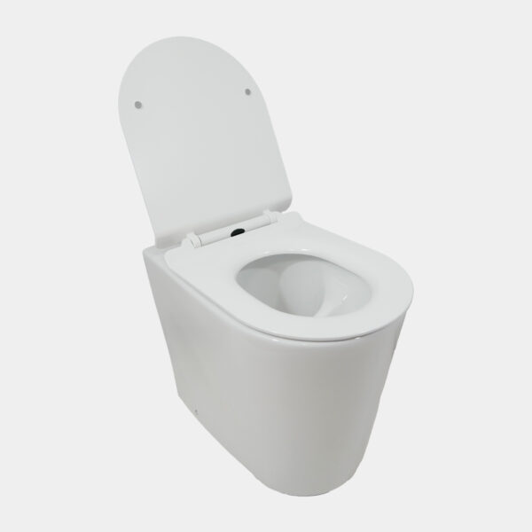 Hanko posliini-istuin kuivakäymälään erotteleva