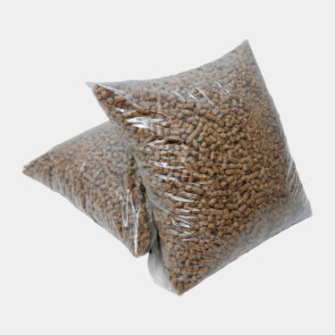 Olkipelletti pusseissa