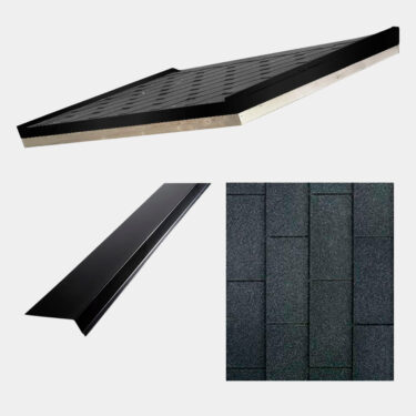 Katemateriaali ja räystäspellit iso