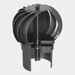 Tuulituuletin Ecoplast läpileikkauskuva