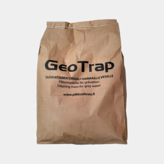 GeoTrap suodatinmassa