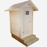 Sokkelikoroke huussiin