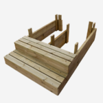 Kestopuurunkoinen korotusosa huussiin