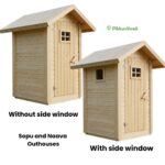 Window option for Sopu and Naava Outhouses
