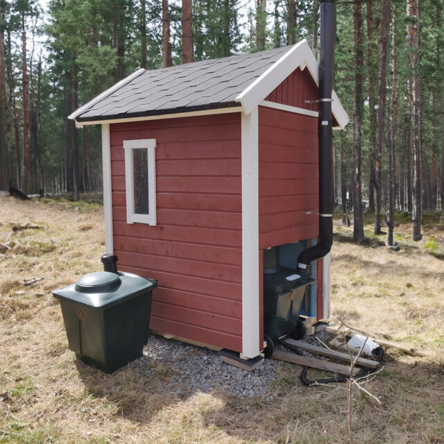 Green Toilet vaihtosäiliöllä