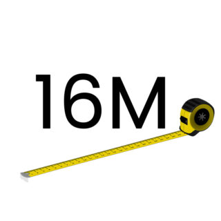 16 metriä