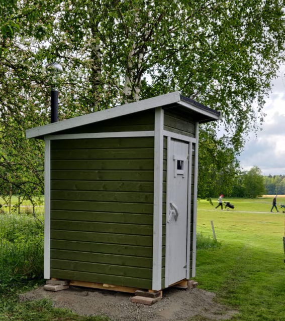 Paloheinä Golf huussi pelaajille kierroksella